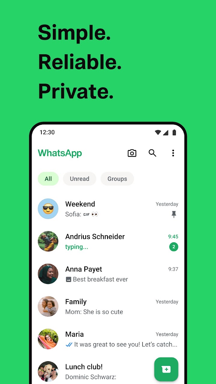 WhatsApp Messenger screenshot